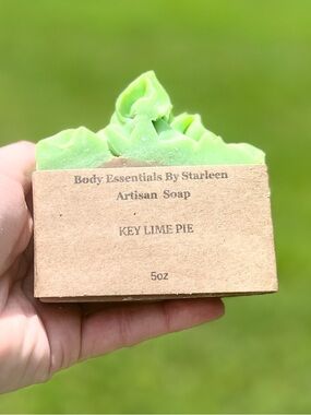 Hand Crafted - Artisan Soap - Key Lime Pie Soap